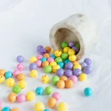 Fruit Flavored Chocolate-Coated Chickpeas