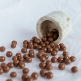 Mocha Flavored Dry Roasted Chickpeas