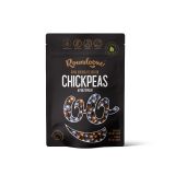 Decorative Roasted Chickpeas in Dark Chocolate